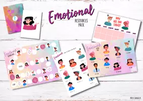 zapowiedź - EMOTIONAL RESOURCES PACK – ZESTAW MATERIAŁÓW DO DRUKU - obwoluta