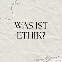 Vorschau - Bildkarten - Was ist Ethik? - Material für den Unterrichtseinstieg oder zum Tag der offenen Türe, zum Abschluss oder zwischendurch - Seite 1