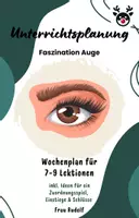 Vorschau - Stundenentwürfe - Unterrichtsplanung: Faszination Auge - Unterrichtsreihe - Biologie - Deckblatt