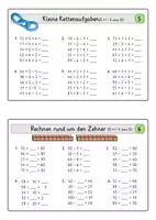 Vorschau - Arbeitsblätter - Kartei Addition und Subtraktion im ZR 100 - Seite 3