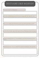 Vorschau - Stundenentwürfe - Entstehung einer Nachricht - Medienwelt - Seite 3