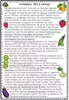 Vorschau - Arbeitsblätter - Obst und Gemüse - Seite 2