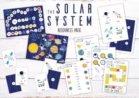 zapowiedź - SOLAR SYSTEM RESOURCES PACK – ZESTAW MATERIAŁÓW DO DRUKU - obwoluta