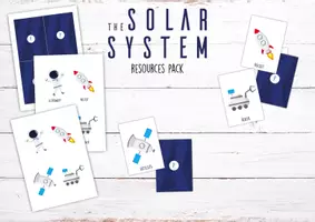 zapowiedź - SOLAR SYSTEM RESOURCES PACK – ZESTAW MATERIAŁÓW DO DRUKU - strona 1