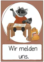 Vorschau - Poster - Waschbärklasse- Unsere Klassenregeln - Seite 2