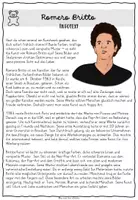 Vorschau - Arbeitsblätter - Romero Britto: Infotext & Steckbrief - Seite 1
