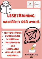 Vorschau - Arbeitsblätter - Nachricht der Woche - KW9 2025: Die Bundestagswahl 2025 - Deckblatt