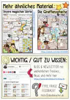 Vorschau - Poster - Zauberworte / Magische Worte - 18 Reflexionsfragen / Impulse - Seite 1