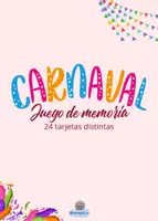 Vista previa - Tarjetas / Manipulativos - Memory de carnaval - Juego de Memoria - página 1