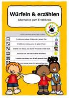 Vorschau - Spiele - Würfeln und erzählen - Alternative zum Erzählkreis - Deckblatt