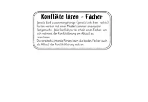 Vorschau - Fördermaterial/Inklusion - Konflikte lösen - Anleitung & Konfliktlösetreppe & Streitschlichtung - Seite 2