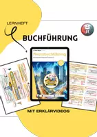 Vorschau - Unterrichtsreihen - Finanzbuchführung - interaktives Lernheft inkl. Lösungsheft - Deckblatt