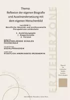 Vorschau - Stundenentwürfe - Reflexion der eigenen Biografie und Auseinandersetzung mit dem eigenen Menschenbild, Lernfeld 1 Erzieher: Berufliche Identität und professionelle Perspektiven entwickeln - Deckblatt