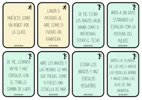 Vista previa - Juegos / Gamificación - TARJETAS PARA PAUSAS ACTIVAS II - página 2