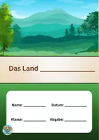 Vorschau - Arbeitsblätter - Das Land_Vorlage (Gymnasium/Mittelschule) - Seite 2