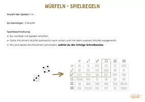 Vorschau - Spiele - Würfelspaß Rechtschreibung üben: Wörter mit Fo/Vo Klasse 5/6 - Seite 2