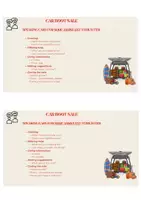 Vorschau - Arbeitsblätter - Car Boot Sale- Speaking cards (Customer & Shop assistant) - Seite 1