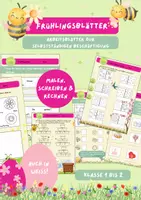Vorschau - Arbeitsblätter - Arbeitsblätter: Frühling & Ostern - malen, rechnen, schreiben - Deckblatt