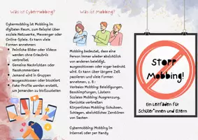 Vorschau - Poster - Gegen Mobbing und Cyber-Mobbing - Broschüre/ Flyer - Seite 1
