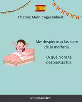Vorschau - Bildkarten - Spanische Redekarten zum Thema "Mi rutina diaria" - Seite 3