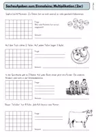 Vorschau - Arbeitsblätter - Sachaufgaben, Textaufgaben Mathematik Klasse 2-4 - Seite 2