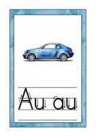 Vorschau - Merkblätter - Buchstabenaushänge Druckschrift Lautverbindungen Umlaute und Zwielaute - Seite 2