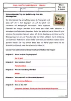 Vorschau - Arbeitsblätter - 04-04 Internationaler Tag zur Aufklärung über die Minengefahr - Seite 1