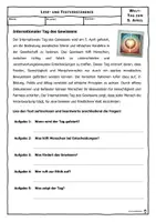 Vorschau - Arbeitsblätter - 04-05 Internationaler Tag des Gewissens - Deckblatt