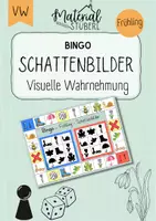 Vorschau - Spiele - Bingo - Frühlingshafte Schattenbilder - Deckblatt