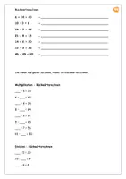 Vorschau - Arbeitsblätter - Materialpaket Mathe ab Klasse 2 mit Lösung - Seite 3
