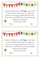Vorschau - Arbeitsblätter - Bundle 100 Tage Schule feiern - Neutral und Otterklasse - Seite 1