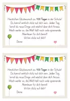 Vorschau - Anderer Materialtyp - Urkunde 100 Tage Schule Freebie - Seite 2