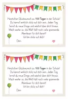 Vorschau - Anderer Materialtyp - Urkunde 100 Tage Schule Freebie - Seite 3