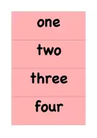 Vorschau - Poster - *Freebie* Tafelmaterial "Numbers" - Zahlen Englisch 1-100 - Seite 1