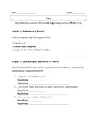 Vorschau - Arbeitsblätter - Test – Deutsch – Sprache in sozialen Medien & Jugendsprache reflektieren – 8./9. Klasse – Mit Lösungen - Seite 1