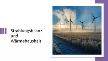 Vorschau - Präsentationen/Tafelbilder - Präsentation: Strahlungsbilanz und Wärmehaushalt - Jahreszeiten - Deckblatt