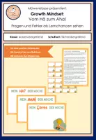 Vorschau - Poster - Growth Mindset: Vom Hä zum Aha! Fragen und Fehler als Lernchancen sehen - Deckblatt