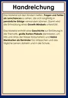 Vorschau - Poster - Growth Mindset: Vom Hä zum Aha! Fragen und Fehler als Lernchancen sehen - Seite 1