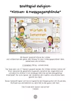 Vorschau - Arbeitsblätter - Doppelpack "Brettspiel + Spiel- & Rätselmatte Religion "Gegenstände in der Kirche & Heilige Messe" | Heilige Messe Grundschule | Religion Klasse 2, 3 & 4 | Kirchenraum spielerisch üben | Brettspiel Religion | Kirche - Seite 2