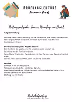 Vorschau - Arbeitsblätter - Kreative Schreibaufgabe Innerer Monolog Krummer Hund - Seite 1