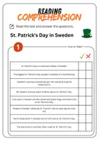 Vorschau - Arbeitsblätter - Reading Comprehension - St. Patrick's Day in Sweden+ Solutions - Seite 2