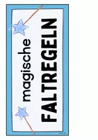 Vorschau - Poster - Magische Faltregeln - Schilder - Deckblatt