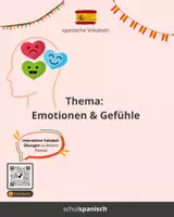 Vorschau - Bildkarten - Spanische Redekarten zum Thema "Emotionen und Gefühle" - Seite 1