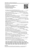 Vorschau - Arbeitsblätter - Arbeitsblätter zum Thema "Die Simpsons" + Lösung & MP3 + - Deckblatt