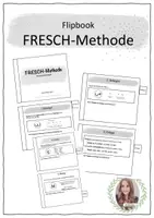 Vorschau - Stundenentwürfe - Deutsch - Flipbook "FRESCH-Methode" (Kl. 5-9) - Deckblatt