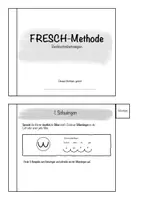 Vorschau - Stundenentwürfe - Deutsch - Flipbook "FRESCH-Methode" (Kl. 5-9) - Seite 1