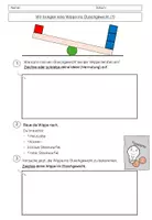 Vorschau - Arbeitsblätter - Wippe Arbeitsblätter mit Tippkarten Sachunterricht 1/2 - Deckblatt