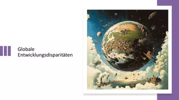 Vorschau - Präsentationen/Tafelbilder - Ursachen globaler Entwicklungsunterschiede - Präsentation - Deckblatt