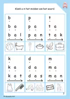 Voorbeeld - Woordpiramide - speels leren lezen (groep 3) - Pagina 2