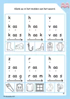 Voorbeeld - Woordpiramide - speels leren lezen (groep 3) - Pagina 3